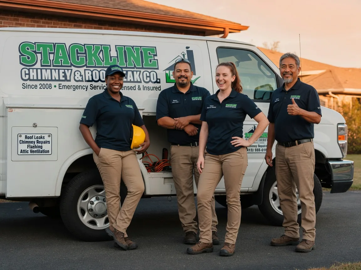 Chimney flashing repair company in Hartford, WI